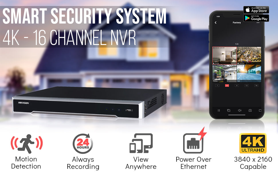 Hikvision DS-7616NI-Q2/16P NVR Network Video Recorder