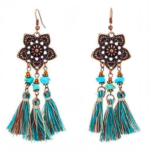 Aruba Tassel Earrings | KEISELA