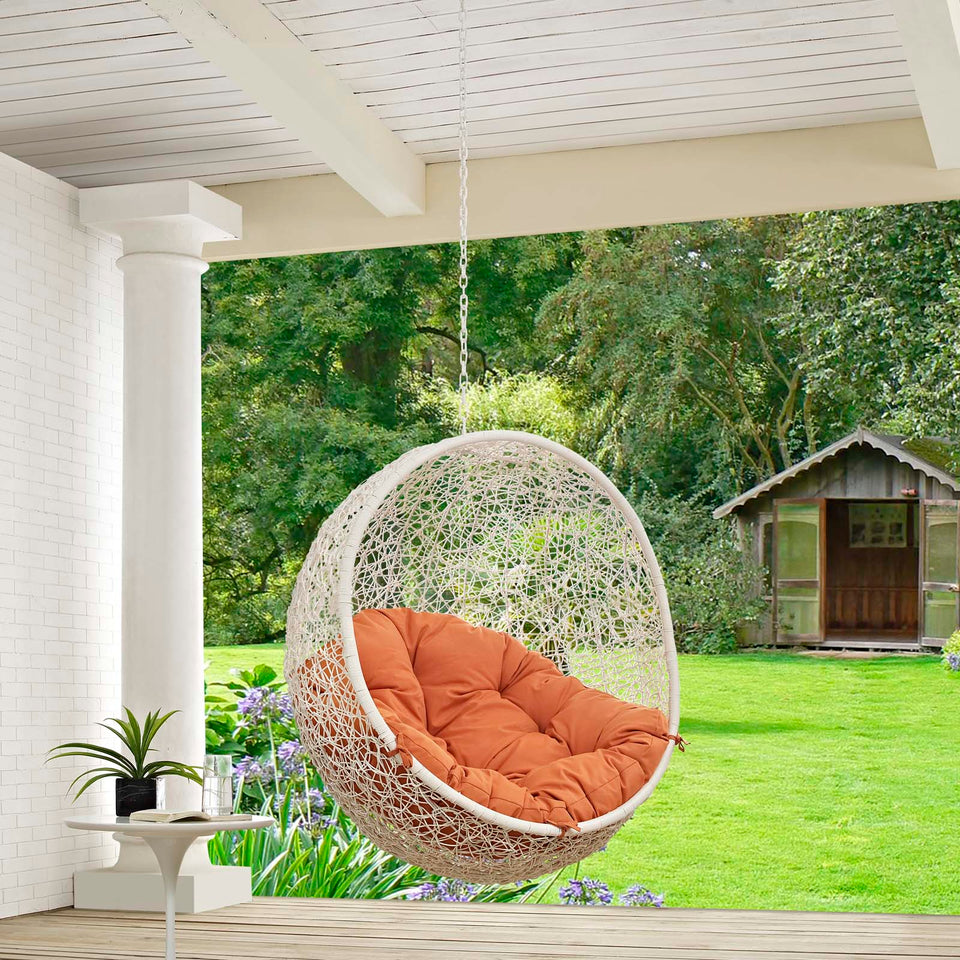 hide outdoor patio swing chair