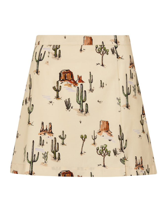 Colette Joshua Tree Print Mini Skirt | KITRI Studio