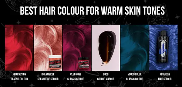 Best Hair Dye for Warm Skin Tones