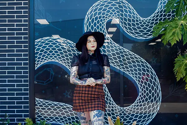 Brisbane Tattoo Artist Jessie Voorhees