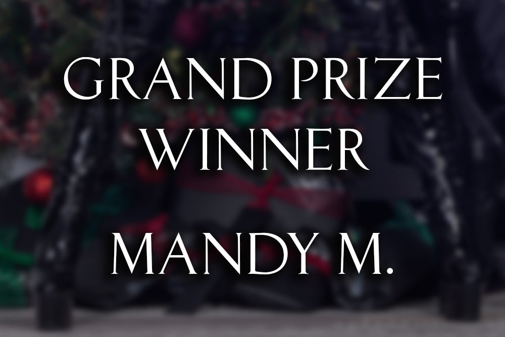 Grand Prize Winner - Mandy M.