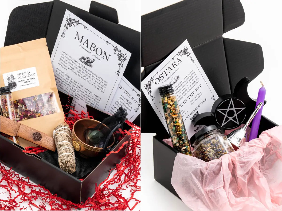 Mabon Sabbat Ritual Kit and Ostara Mini Sabbat Ritual Kit