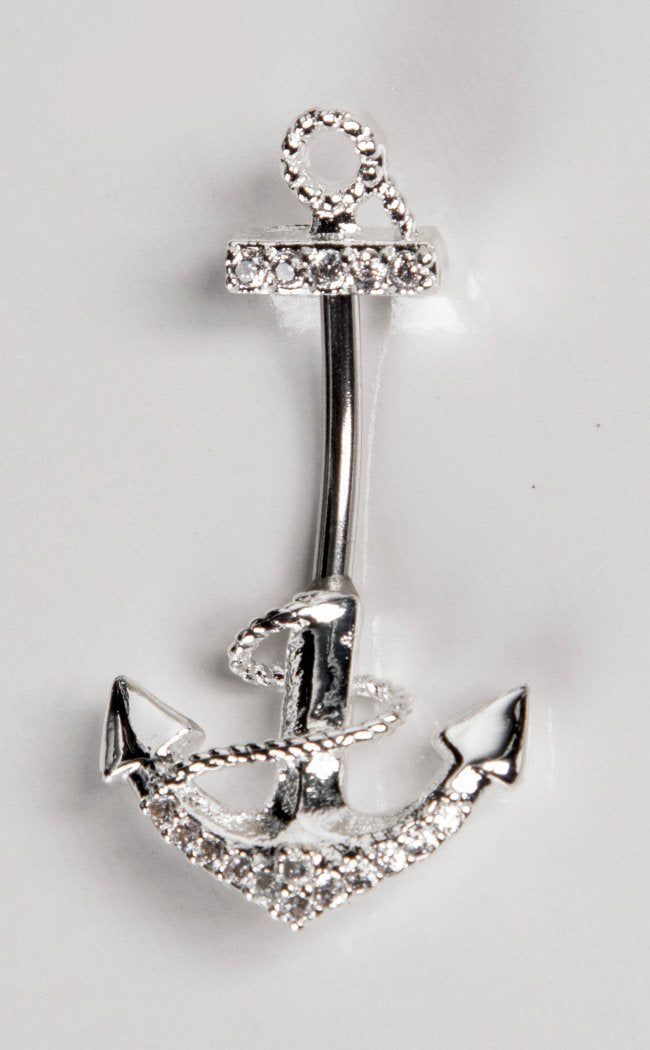 Anchors Aweigh! Navel Ring | Alternative Piercing Jewellery Australia
