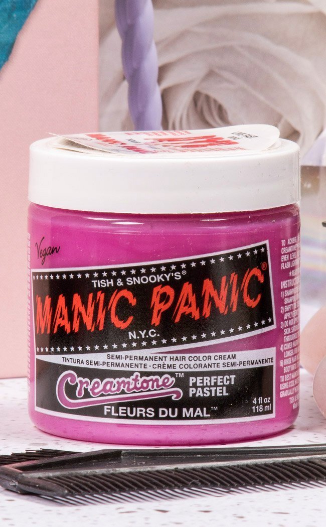 Manic Panic Creamtone Perfect Pastel Hair Color Blue Angel