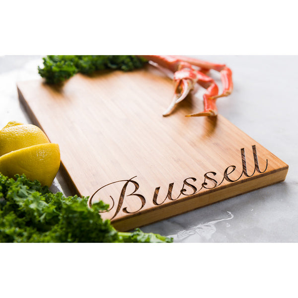 Personalized Wooden Spoon Rest – Left Coast Original