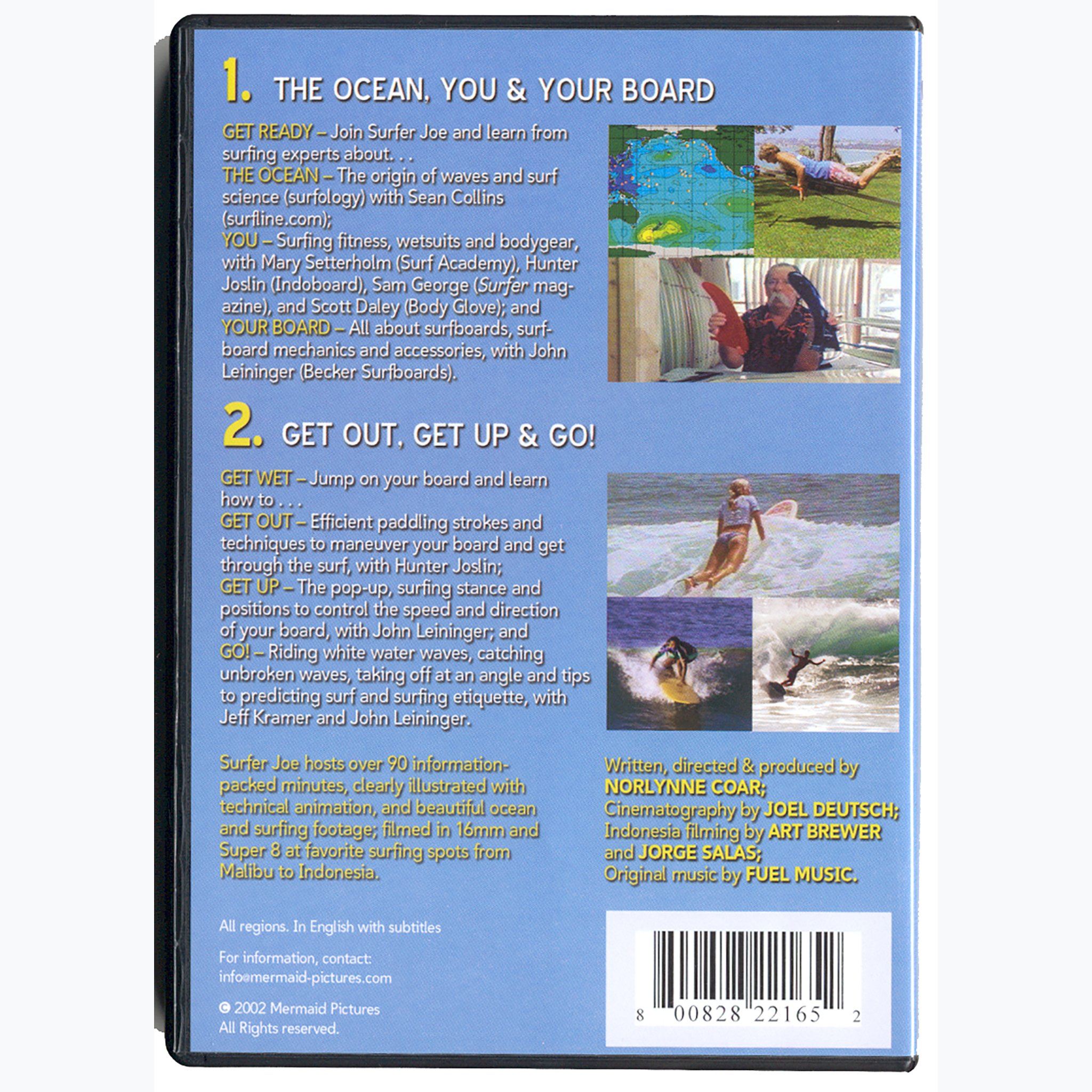 Learning To Surf With Surfer Joe I And Ii Dvd Norlynne Coar Fine Art