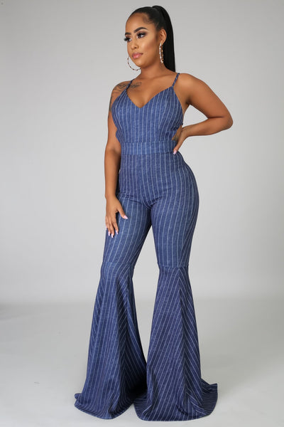 Flash denim jumpsuit – Rockys Closet LLC