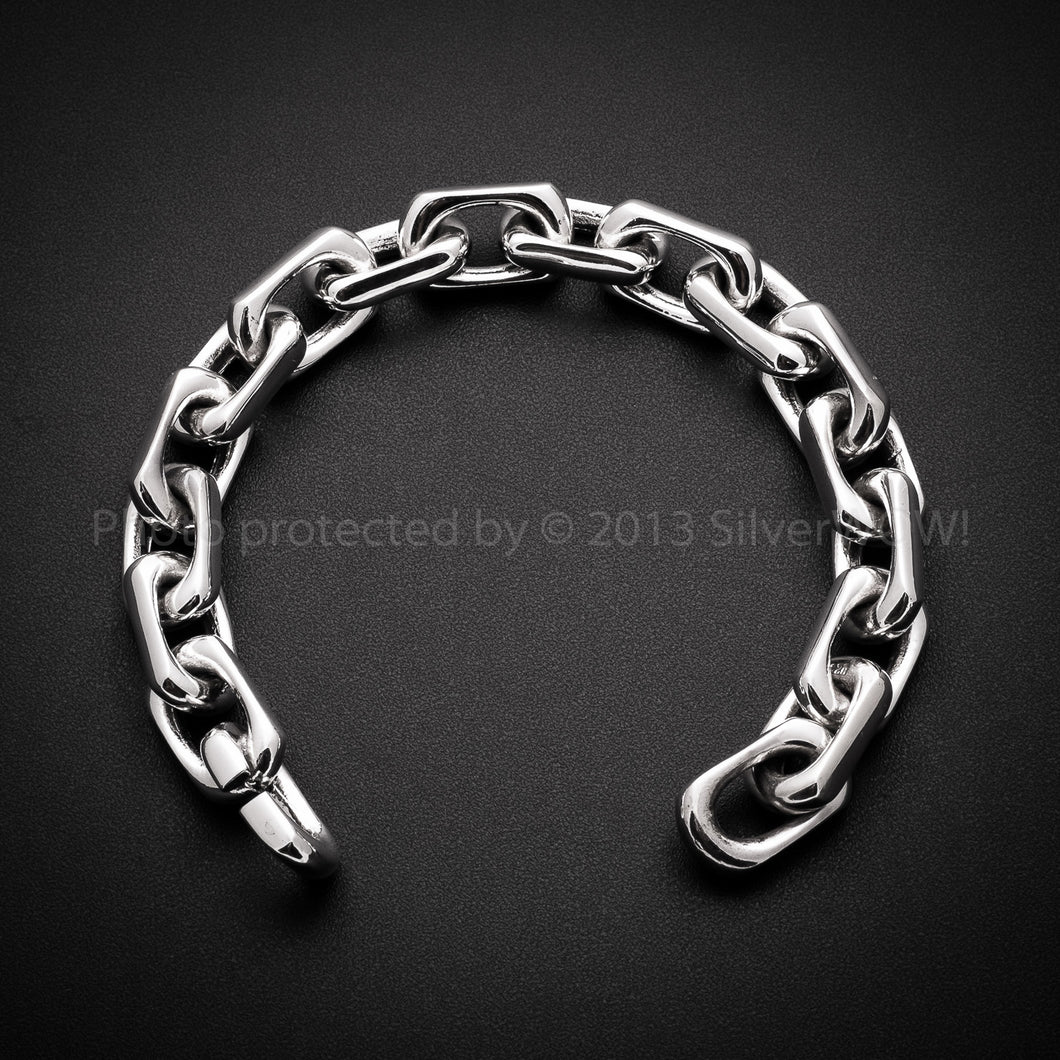 chain link bracelet men's