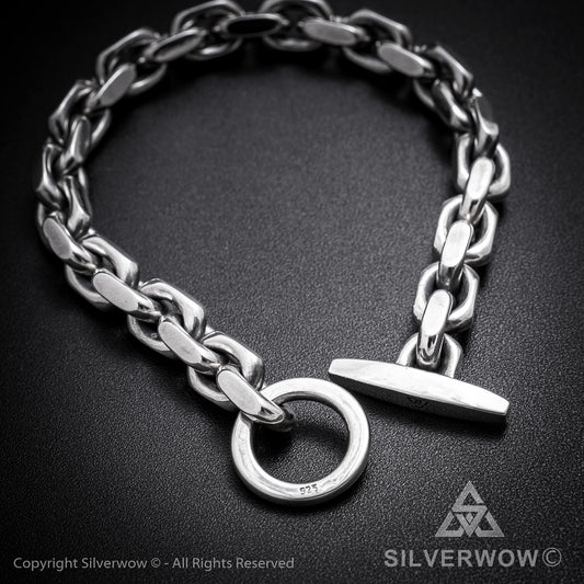 12mm Chain Link Bracelet – SilverWow™