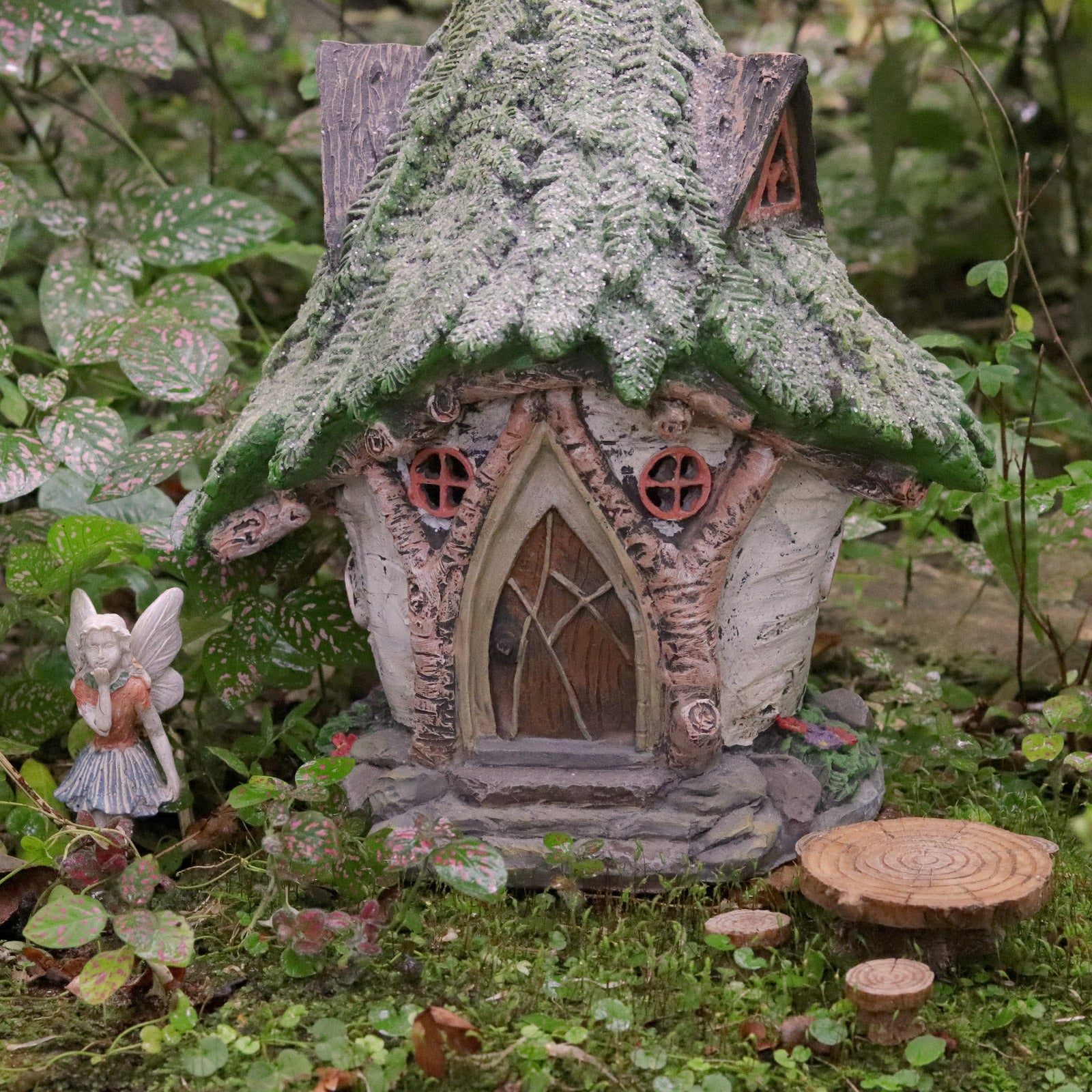 Pink Fairy Bridge Fairy Garden, Fairy House, Fairy Accessories