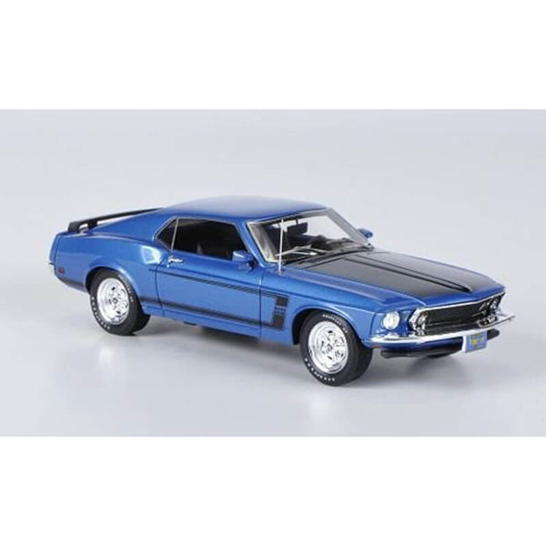 Highway 61 1/43 1969 Ford Mustang Boss 302 (Acapulco Blue Metali ...