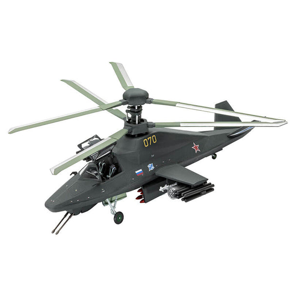Revell 1/72 Kamov Ka-58 Stealth Helicopter Kit - Hobbies N Games