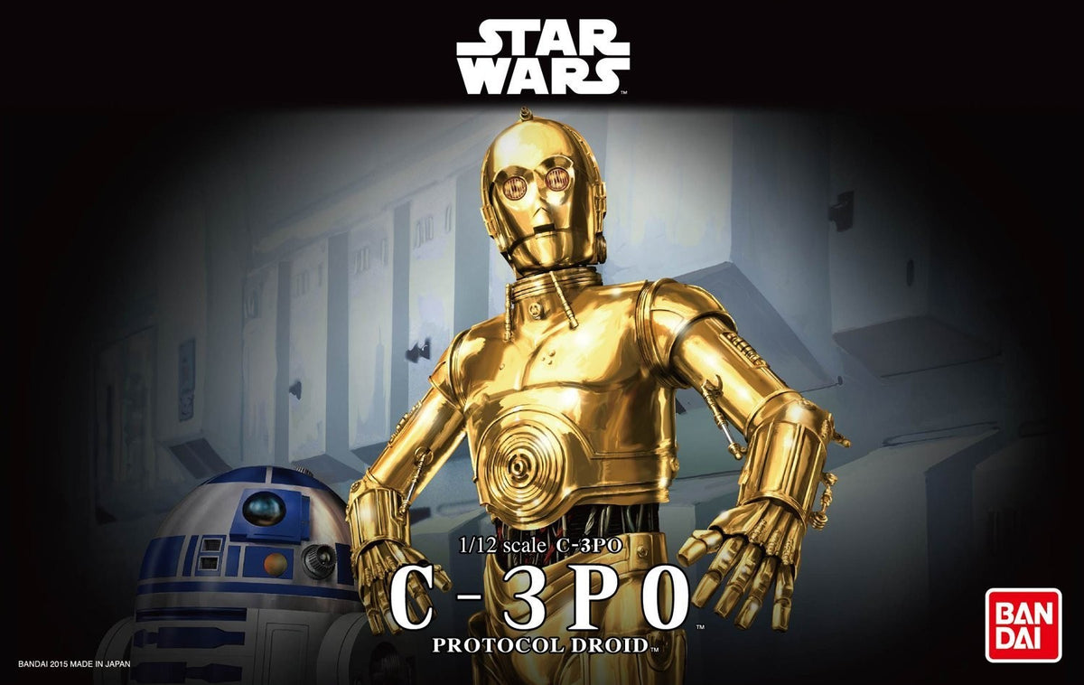 Bandai 1/12 Star Wars C3P0 Kit Hobbies N Games