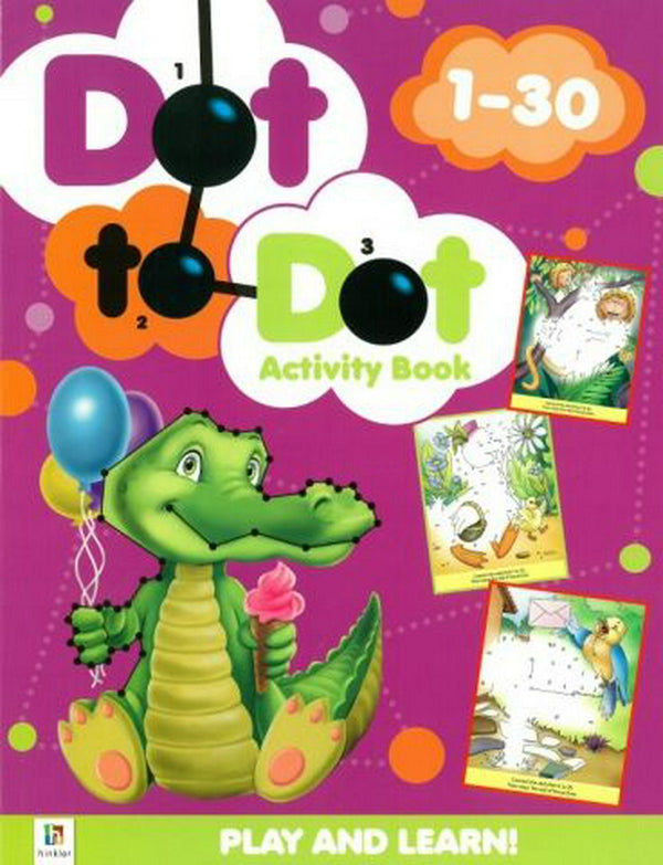 Dot to Dot Activity Book: 1-30 - Hobbies N Games