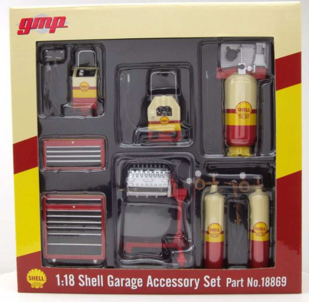 SHELL 1/18 Shell Garage Accessory gmp