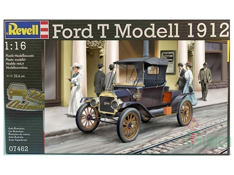 Revell 1/16 Ford T Modell 1912 Kit - Hobbies N Games