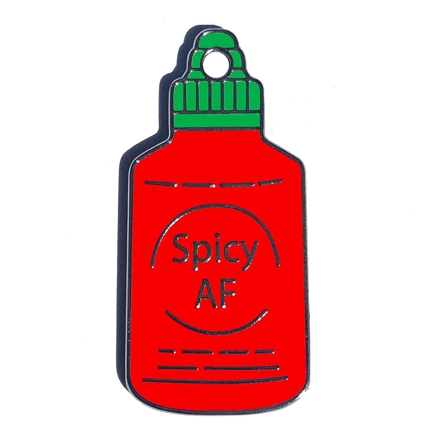 magnetron Krijt rand Spicy AF Tag | TRILL PAWS - Pet tag