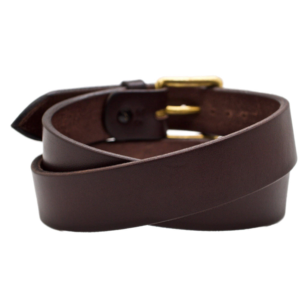 Monogram Buckle with Belt Vachetta Leather Tan L / Tan/Bordeaux