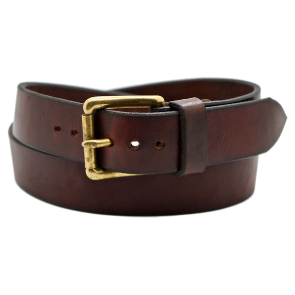 CLASSIC NARROW 1.25 MAHOGANY Leather Belt | Scottsdale Belt Company