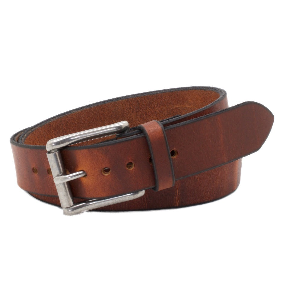 CLASSIC MERLOT Leather Belt