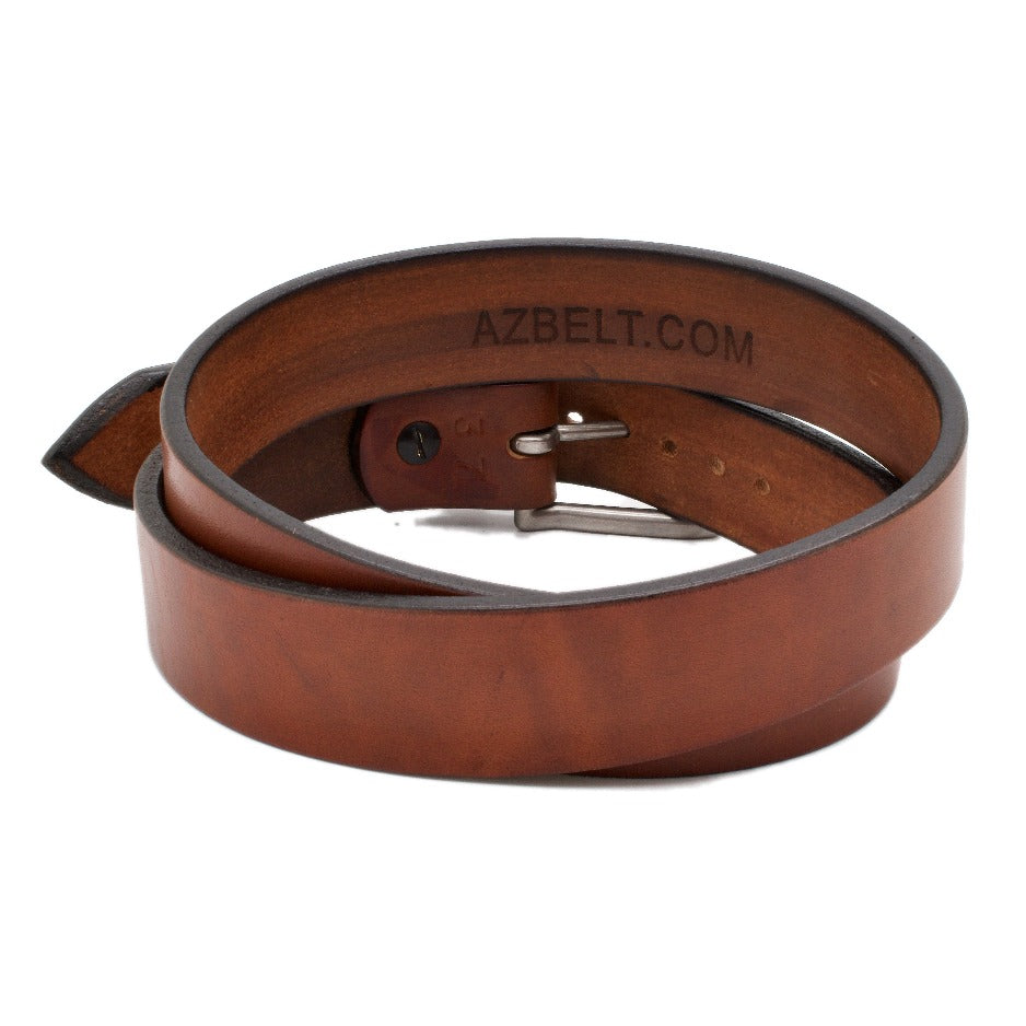 MENT Coffee Polyester Cotton Sewing Belt Strap for Men Women