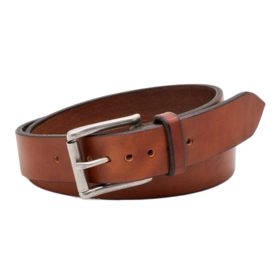 CLASSIC CEDAR Olive Green Leather Belt | Scottsdale Belt Company
