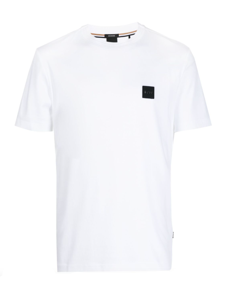 BOSS logo-patch cotton T-shirt – Profile Fashion