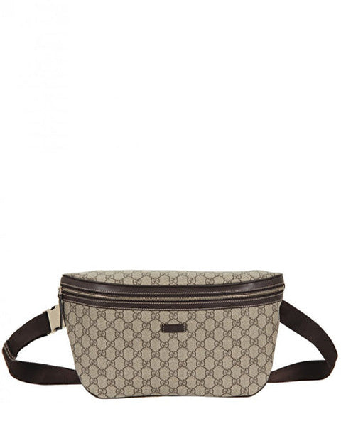 Gucci Beige & ebony canvas belt bag – Profile Fashion