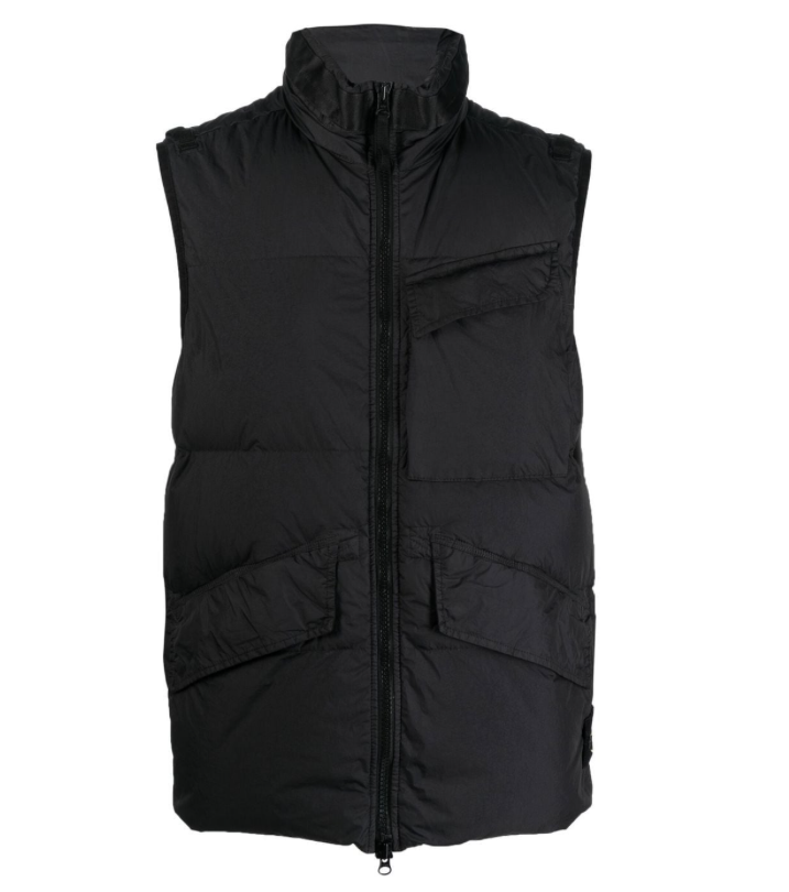 Stone Island Compass-logo padded gilet – Profile Fashion