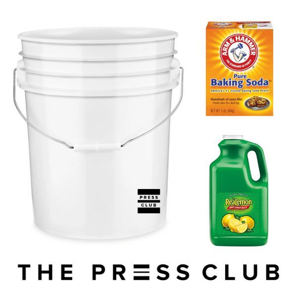 THE PRESS CLUB HOW TO CLEAN AND RINSE YOUR BUDS