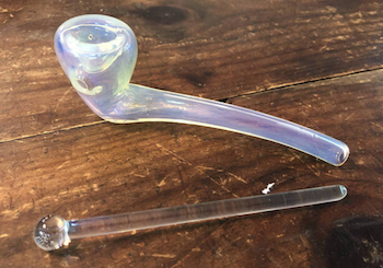Glass pipes for hash 
