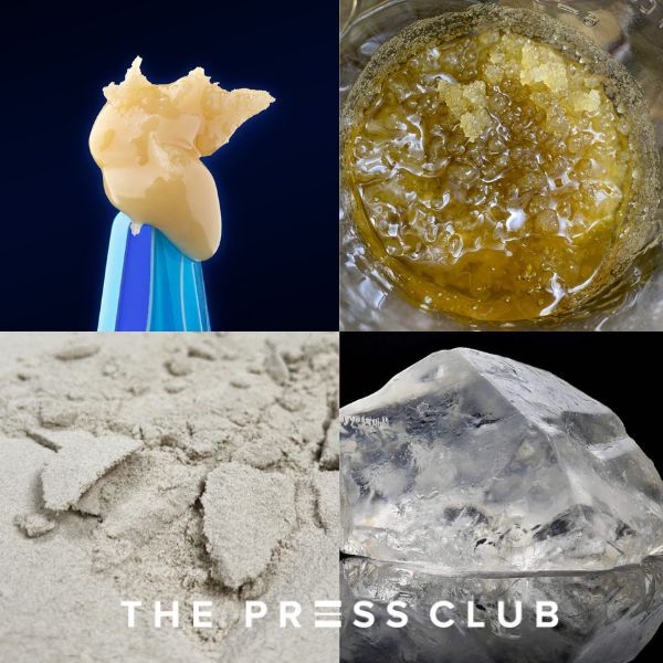 THE PRESS CLUB ULTIMATE PHOTO GUIDE HASH AND ROSIN CONSISTENCIES 2023