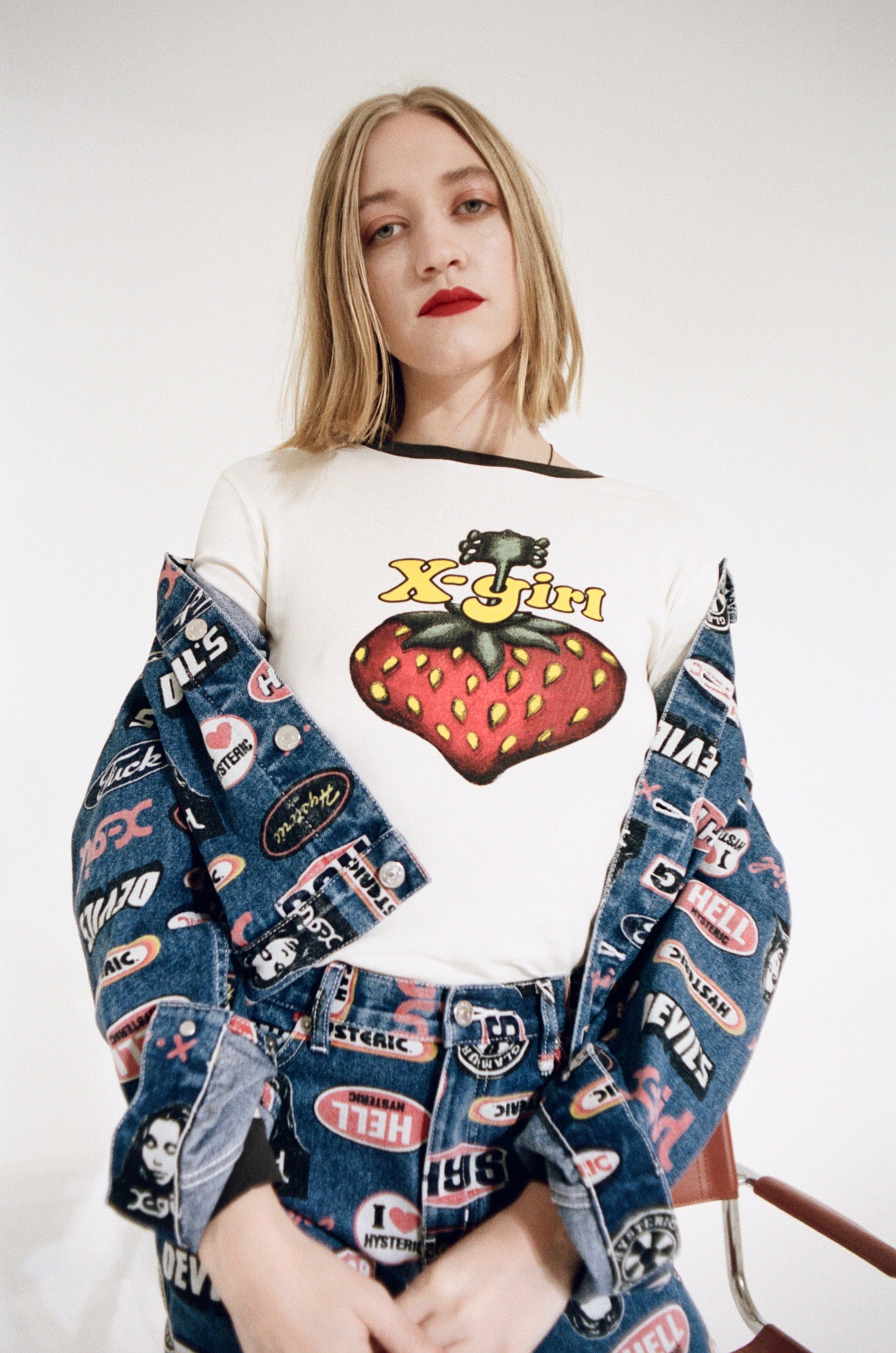 X-girl x HYSTERIC GLAMOUR