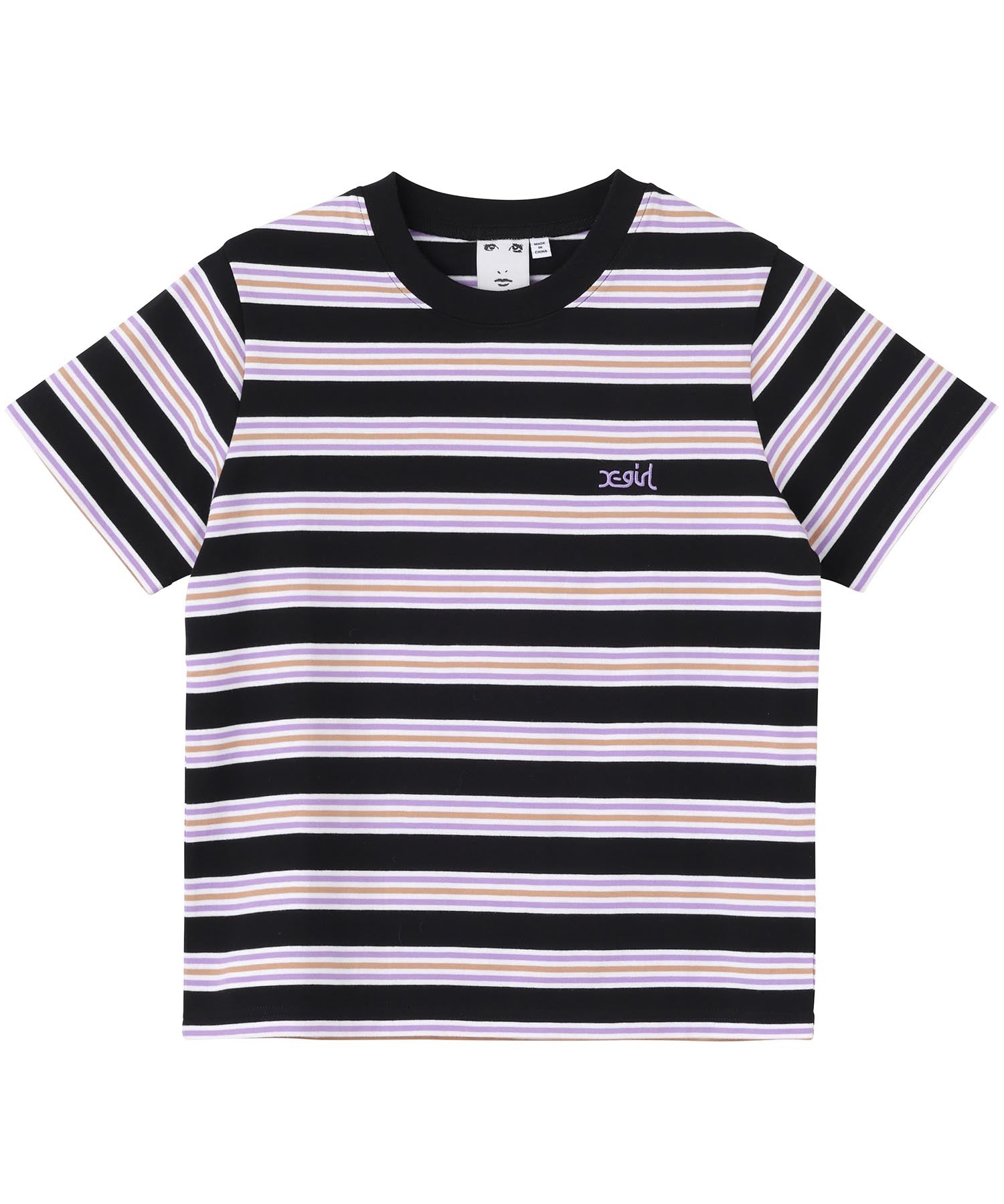 STRIPED L/S TEE | X-girl