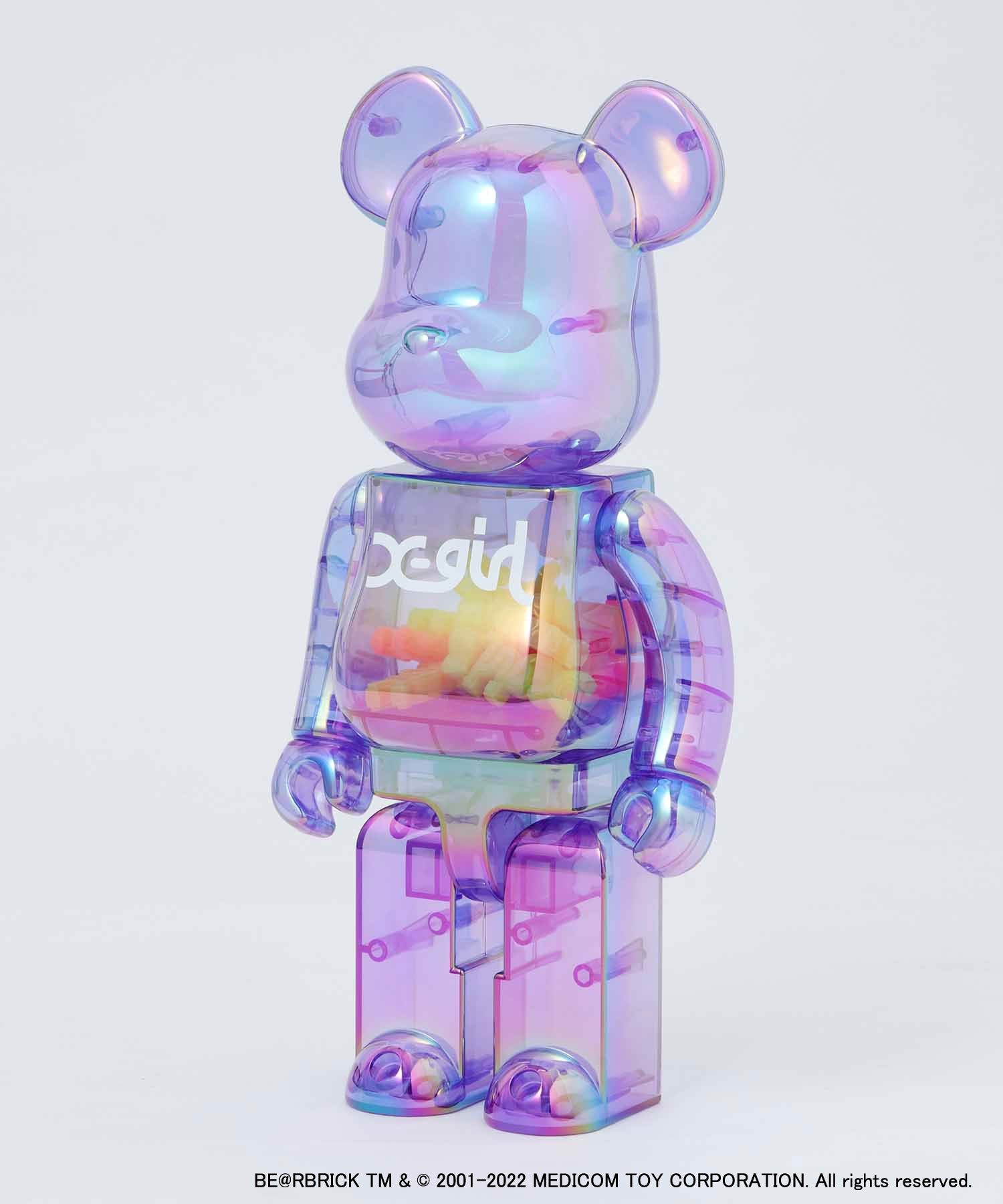 NTWRK - BE@RBRICK X-girl 2022 400% & 100%