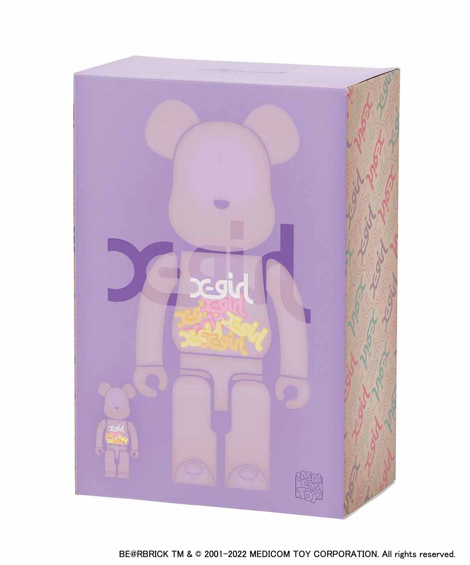 NTWRK - BE@RBRICK X-girl 2022 400% & 100%