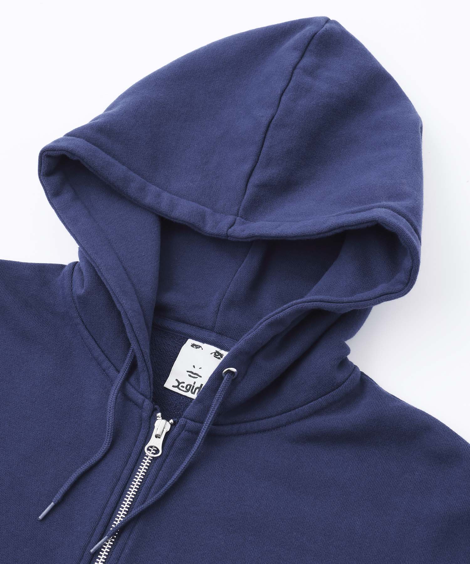 国際ブランド】 パーカー LOGO STITCHED ZIP UP SWEAT HOODIE