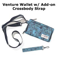 Venture Wallet with Add-on Crossbody Strap