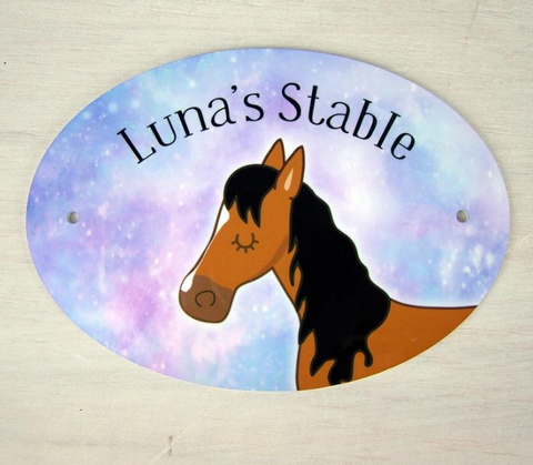 horse stable sign, Christmas gifts for horses, stable,