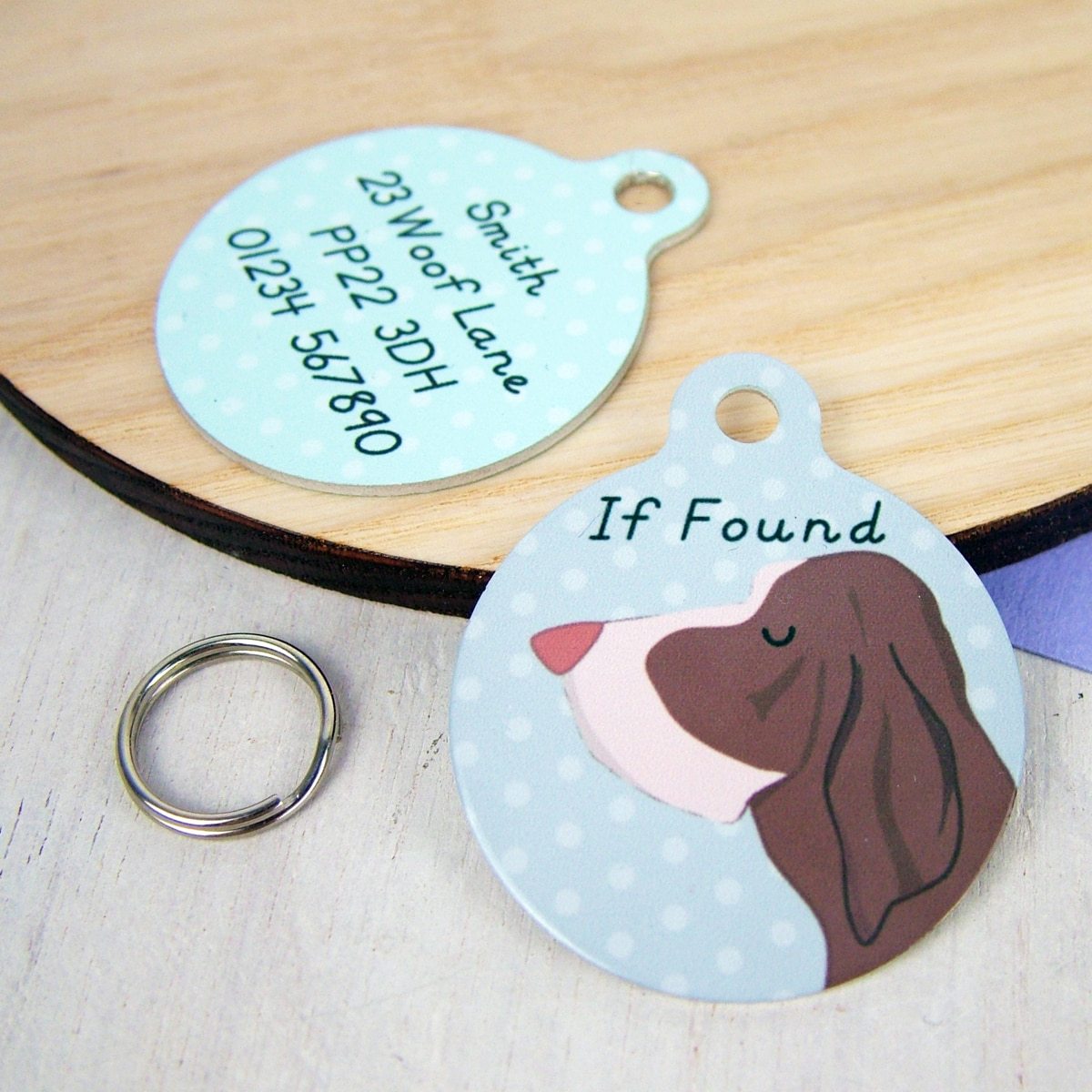 personalised dog tags