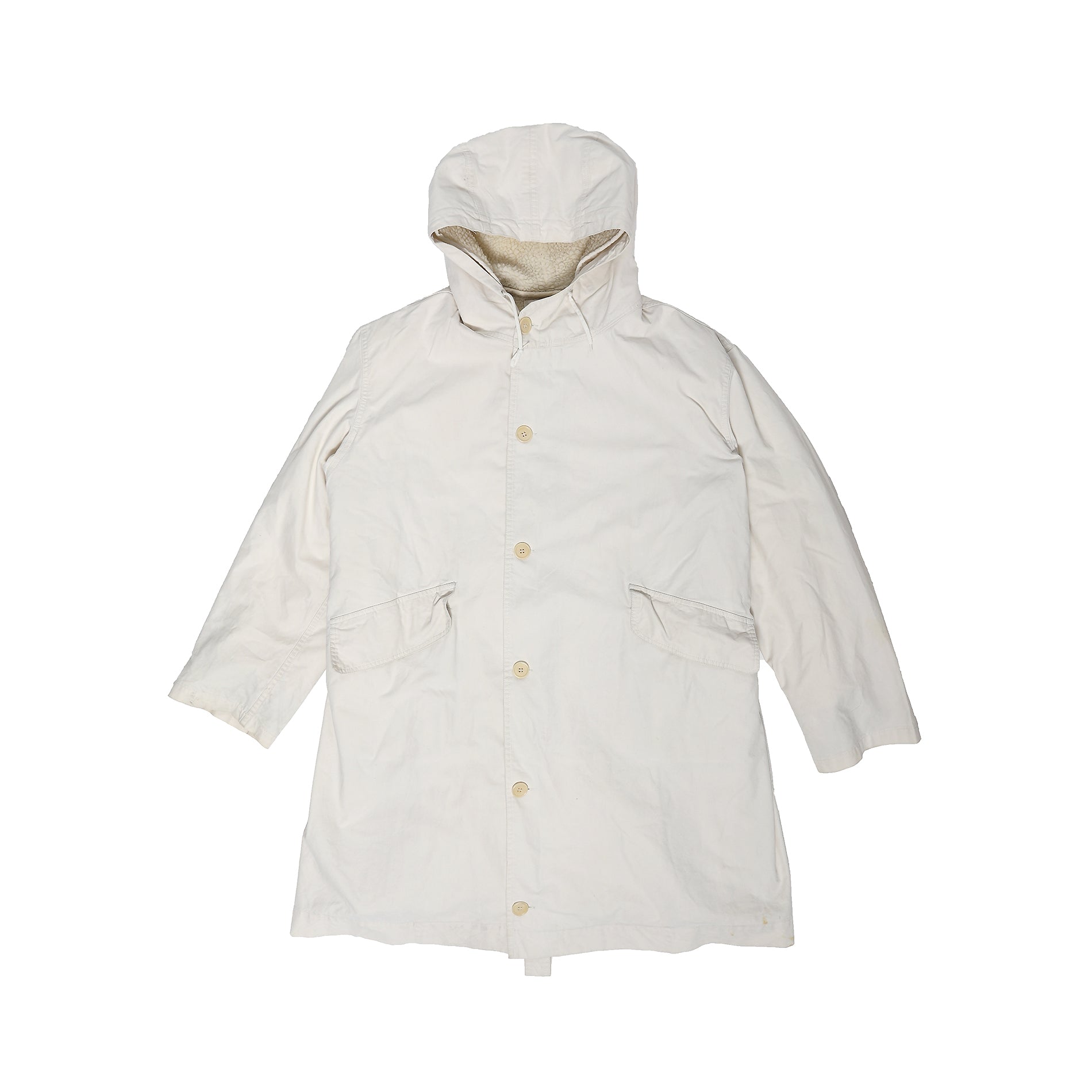 Helmut Lang FW98 Cream Down Parka – Ākaibu Store