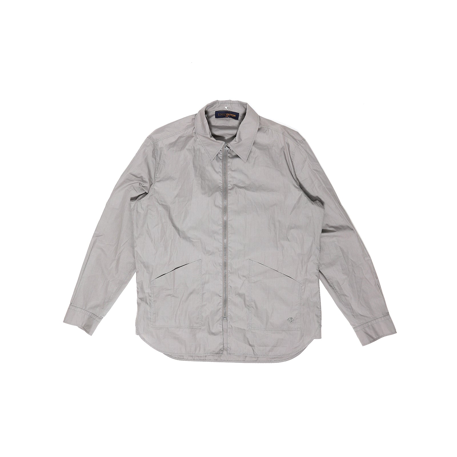 Louis Vuitton Grey Windbreaker Spring Jacket