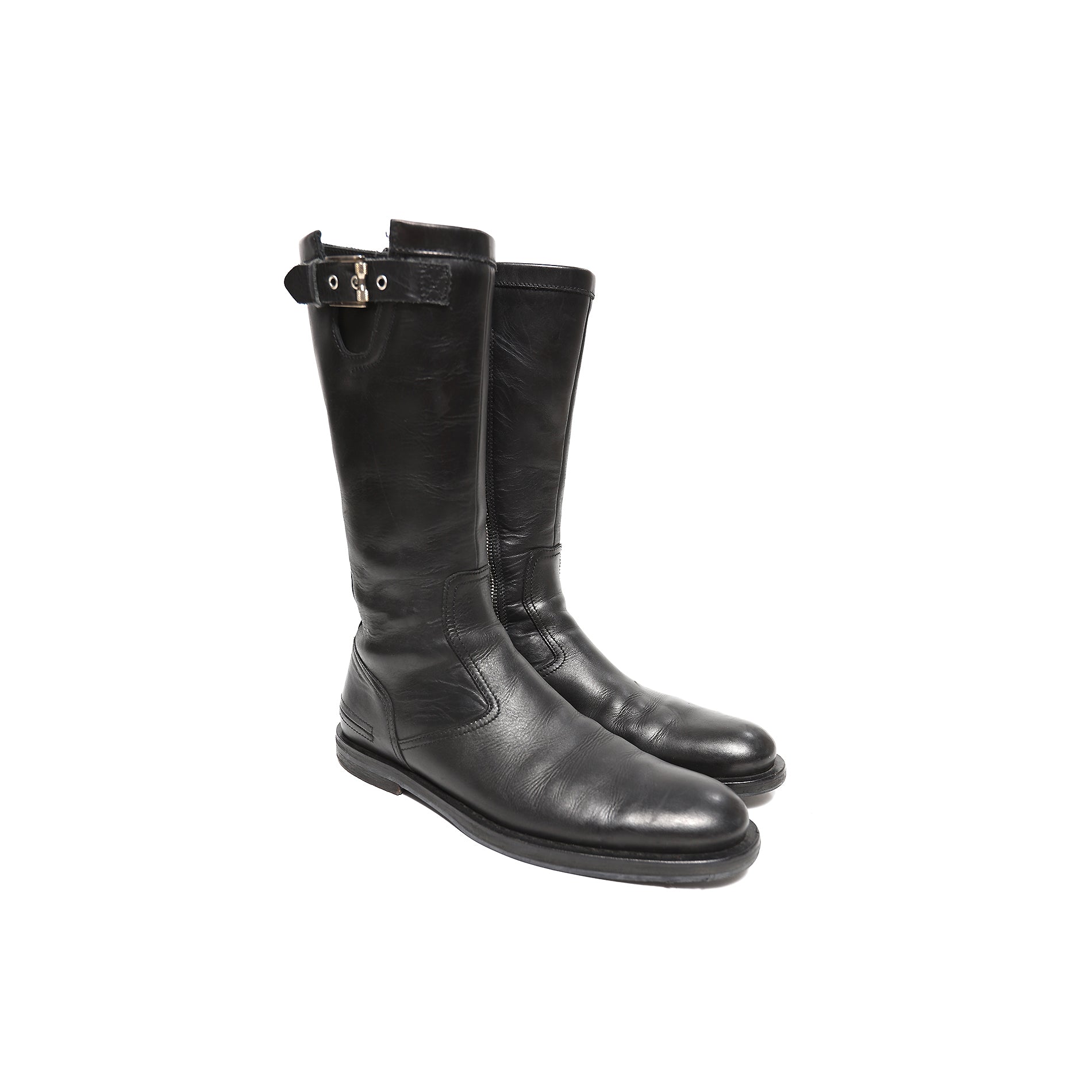 Dior Homme AW04 VOTC Motorcycle Boots – Ākaibu Store