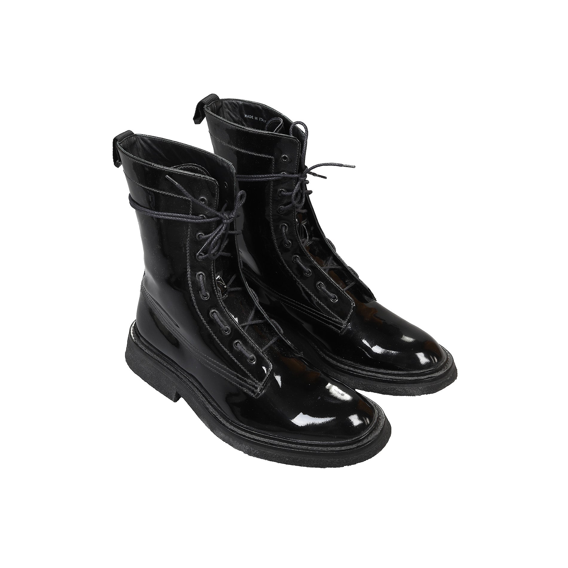 Dior Buckle Military Combat Boot