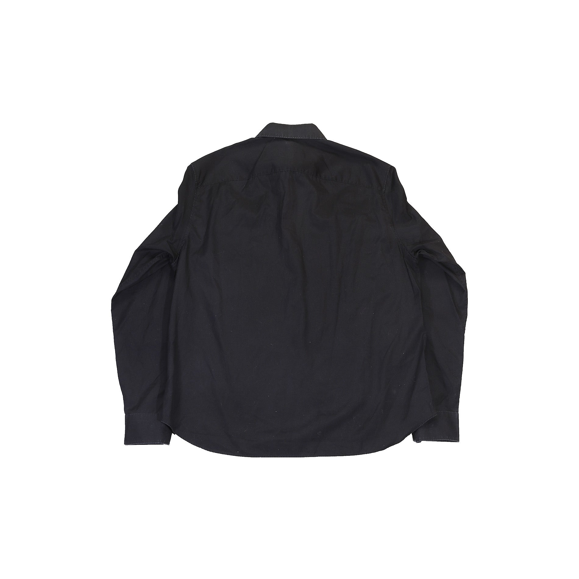 Louis Vuitton Men's Black Cotton Pilot Pocket Shirt size M