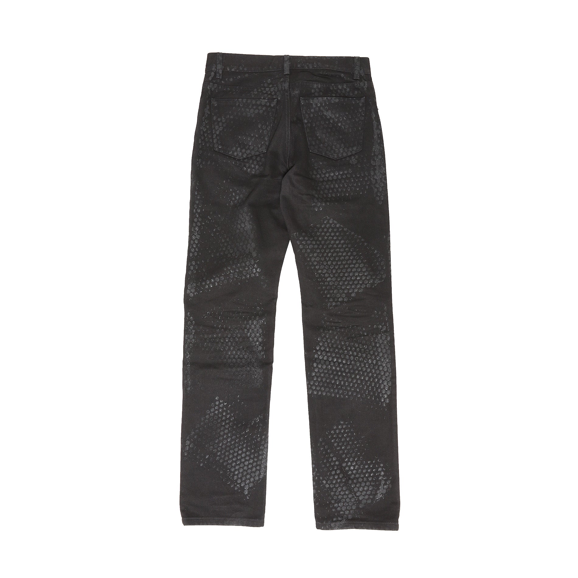 Helmut Lang SS03 Rubber Tire Print Denim