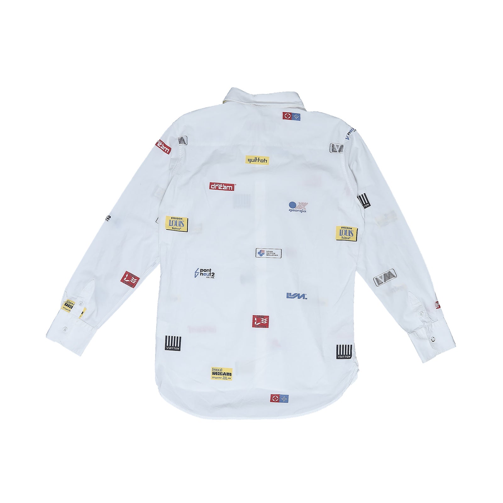 Louis Vuitton FW18 Dice Silk Short Sleeve Shirt - Ākaibu Store