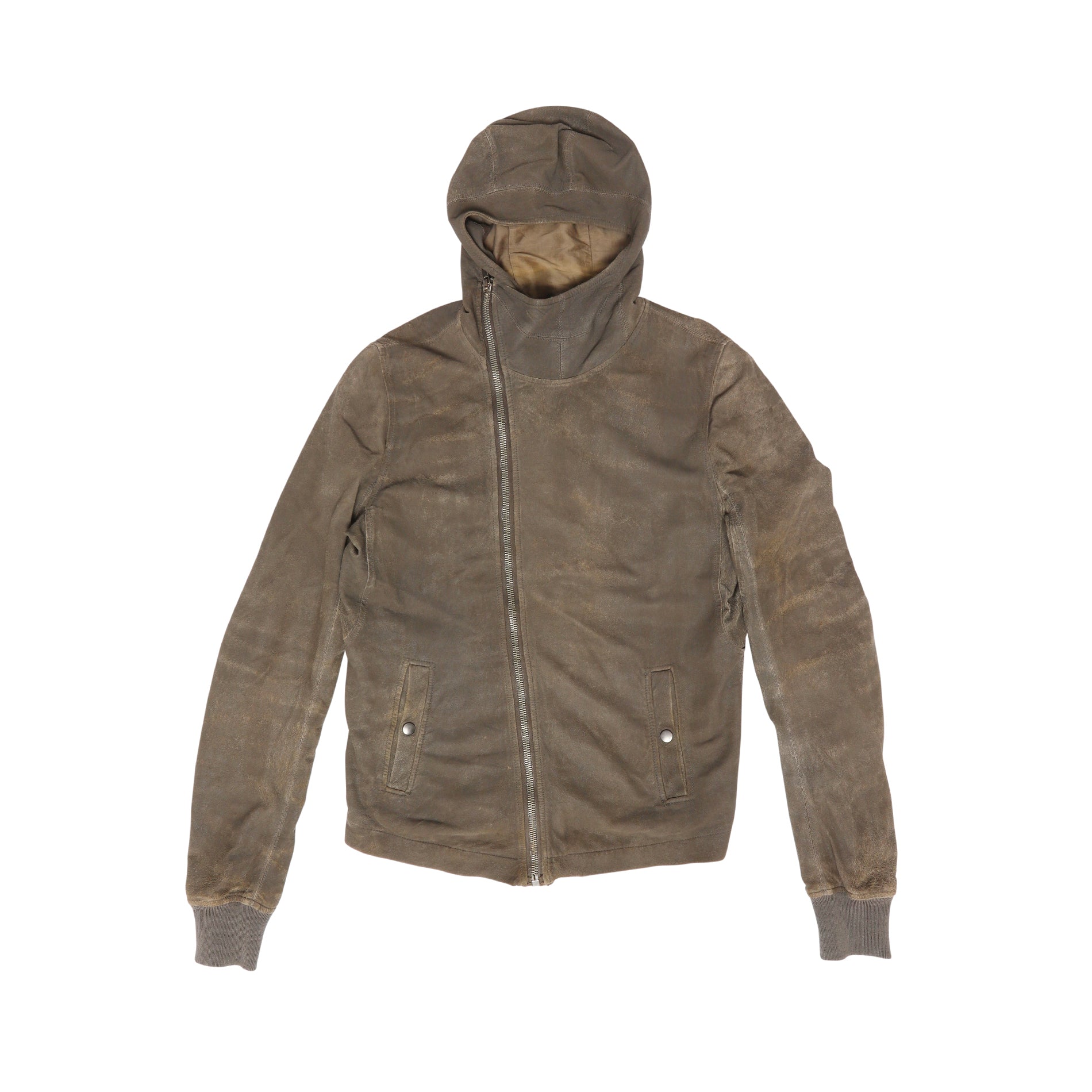 Rick Owens SS13 Blistered Lamb Bauhaus Leather Jacket - Ākaibu Store